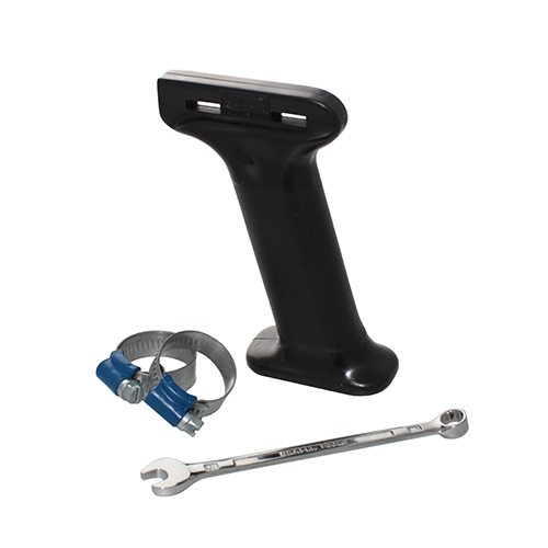 Blak Grip handle with hose clamps, set, PGB-50mm clamp